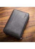 Lubinski Cigar Travel Humidor Set with 5-in-1 premium Lighter, inbulid  hydrometer - Premium Black Leather, 6 Cigar Capacity, Compact and Durable for Travel - Ideal Gift for Cigar Enthusiasts - Image 4