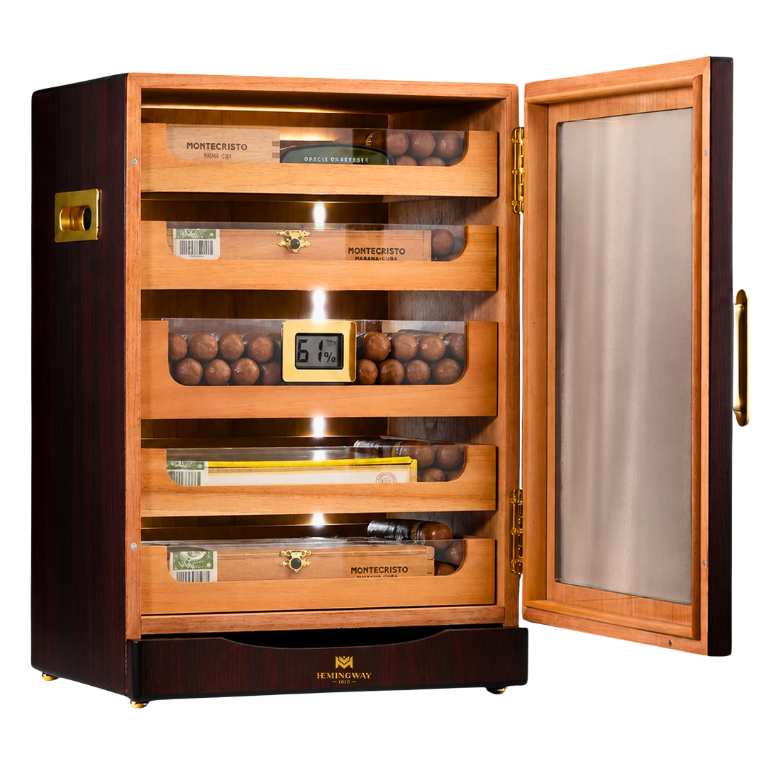 Hemingway Classic Humidor Cabinet Luxu - Image 4