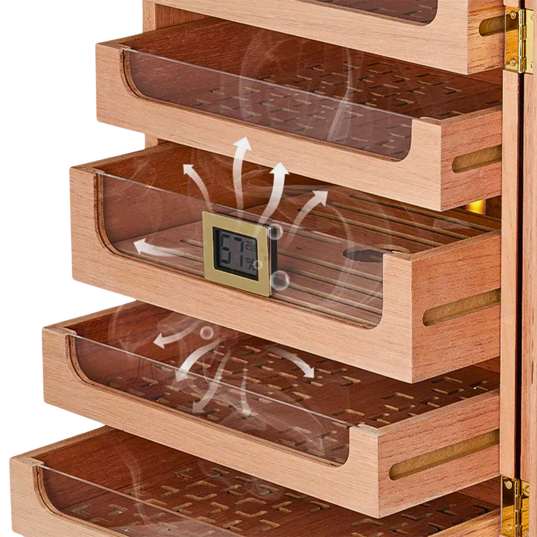 Hemingway Classic Humidor Cabinet Luxu - Image 5