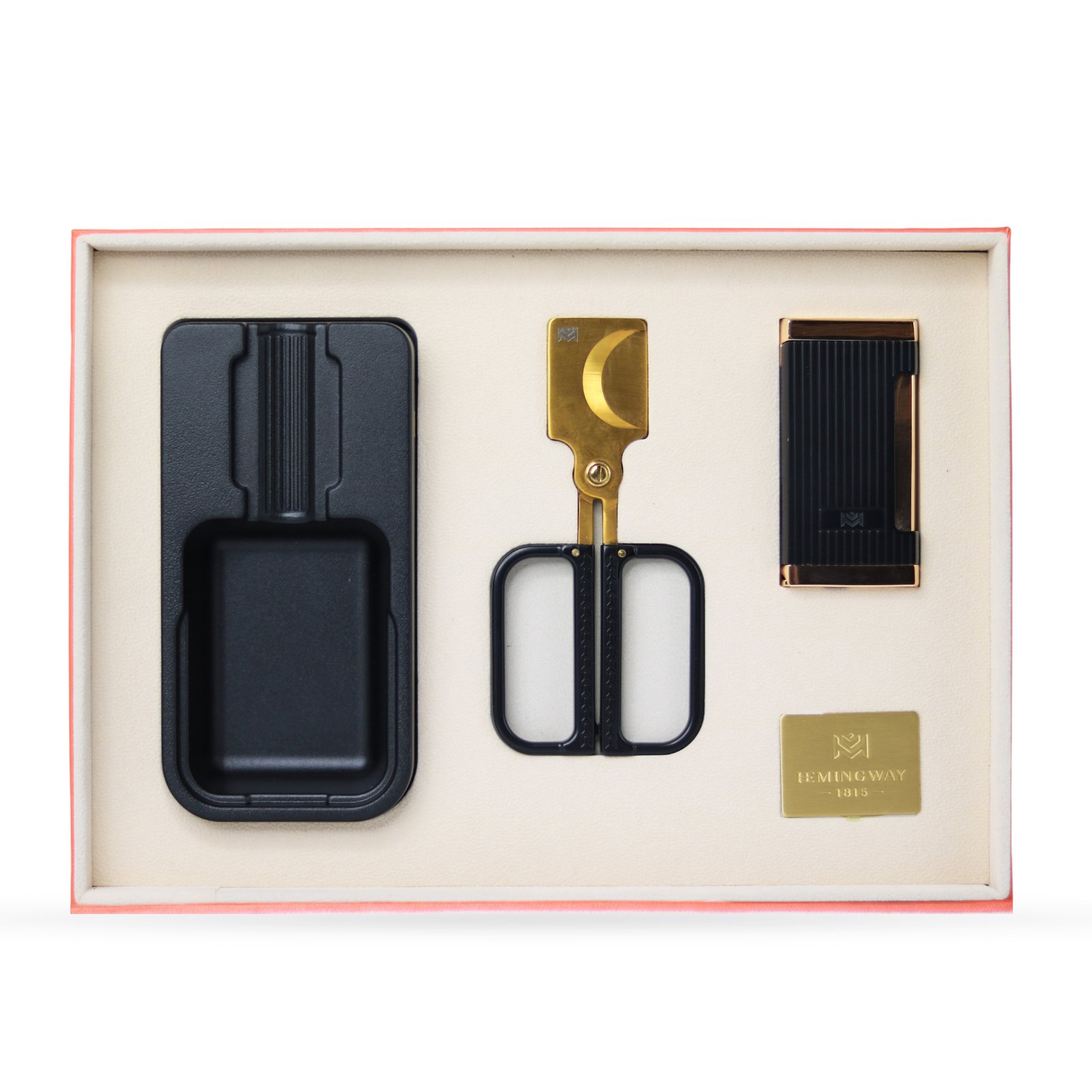 Hemingway Black 3-Piece Accessory Gift Set - Image 1