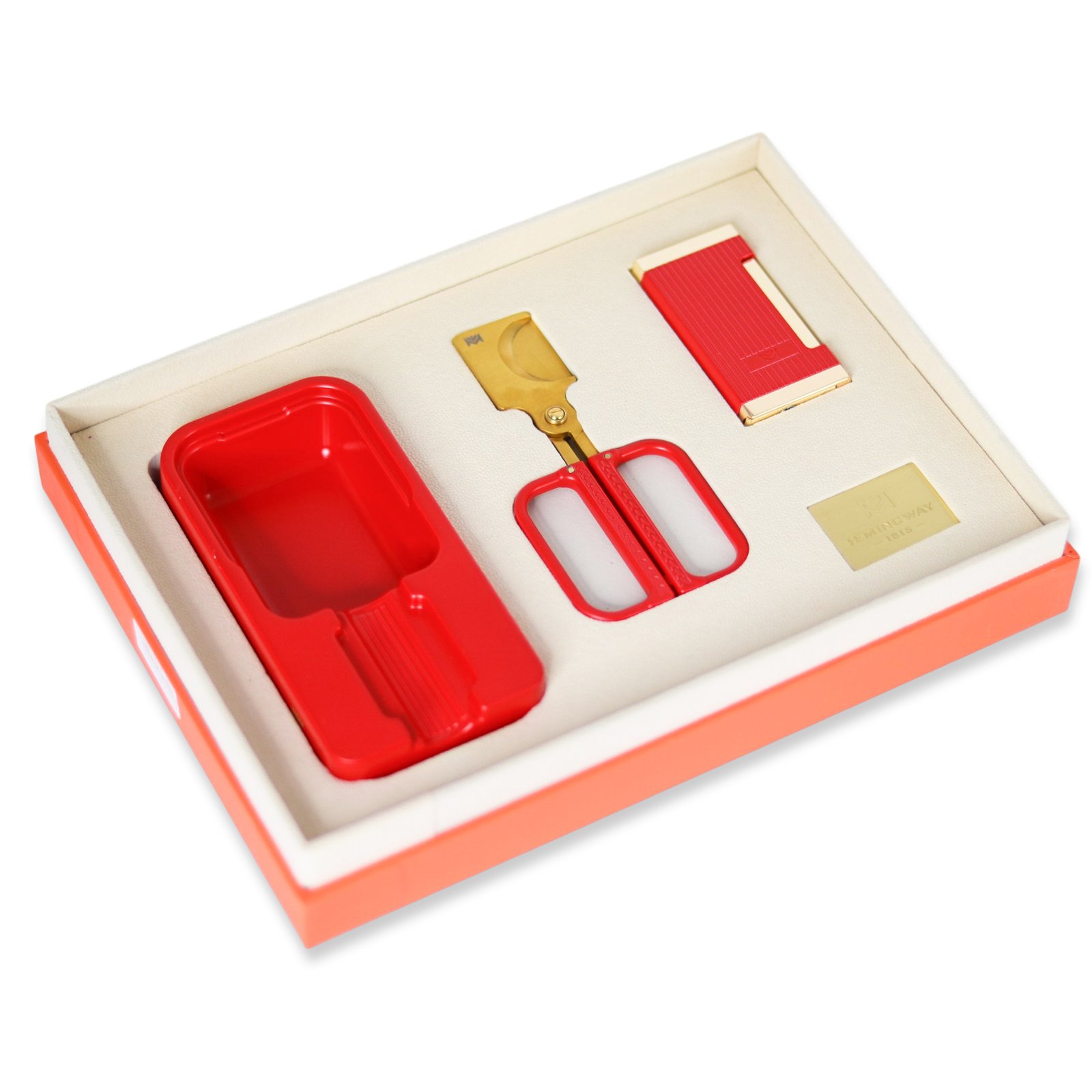 Hemingway Red 3-Piece Accessory Gift Set - Image 2